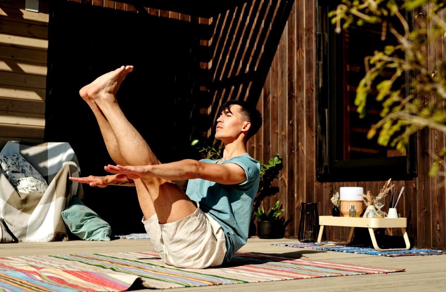 Espace de détente aménagé pour la méditation